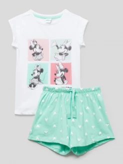 OVS Pyjama Mit Motiv-Print - Offwhite