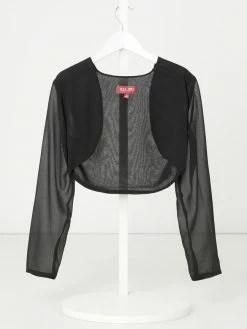 G.O.L. Bolero Aus Chiffon - Schwarz