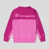CHAMPION Sweatshirt Mit überschnittenen Schultern - Fuchsia