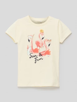 Name It T-Shirt Mit Motiv-Print - Hellgelb