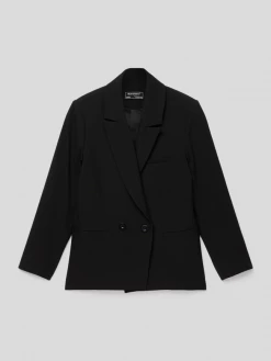 Blue Effect Blazer Mit Doppelreihiger Knopfleiste - Schwarz