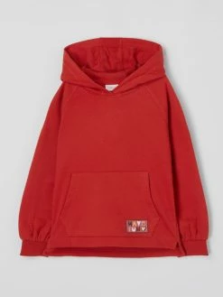 S.Oliver RED LABEL Hoodie Mit Message-Print - Rot