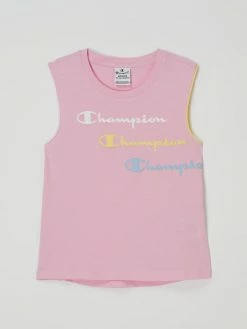CHAMPION Tanktop Mit Logo-Prints - Rosa