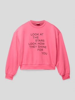 S.Oliver RED LABEL Sweatshirt Mit Print - Pink