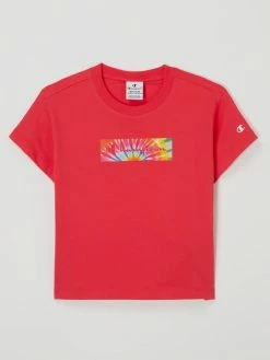 CHAMPION Custom Fit T-Shirt Aus Baumwolle - Koralle