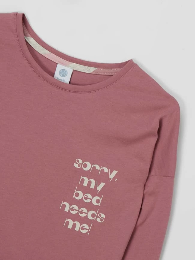 SANETTA Pyjama Aus Baumwolle - Rosa – Bild 2