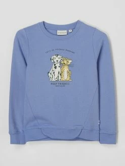 Tom Tailor Sweatshirt Mit Message - Flieder