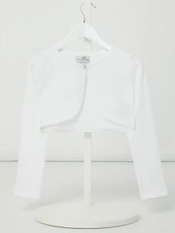 Happy Girls Bolero Aus Baumwollmischung - Weiß