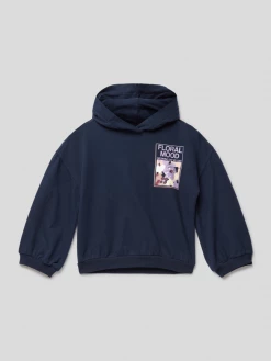 S.Oliver RED LABEL Hoodie Mit Motiv-Print - Marineblau