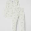 SANETTA Pyjama Aus Nicki - Offwhite