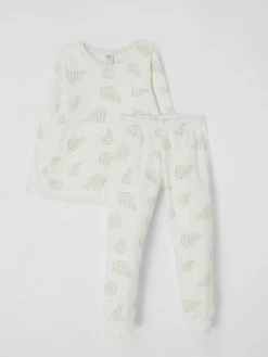 SANETTA Pyjama Aus Nicki - Offwhite