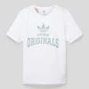 Adidas Originals T-Shirt Mit Label-Print - Weiß