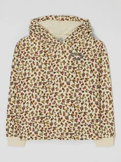 Pepe Jeans Hoodie Mit Blättermuster Modell 'Evana' - Offwhite