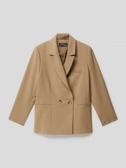 Blue Effect Blazer Mit Doppelreihiger Knopfleiste - Ecru