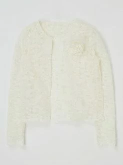 Monny Bolero Aus Spitze - Ecru