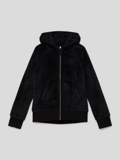 S.Oliver RED LABEL Sweatjacke Aus Frottee - Schwarz