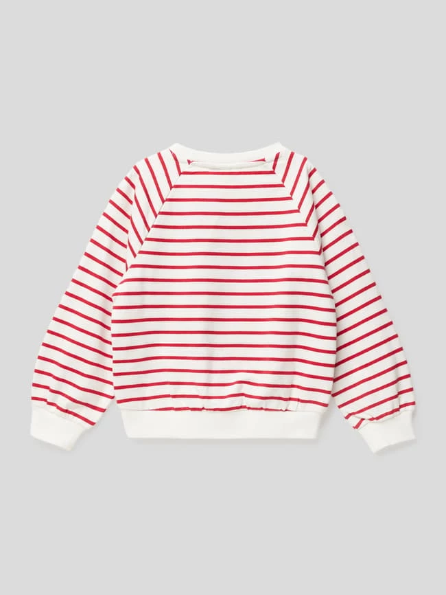 Name It Sweatshirt Mit Streifenmuster Modell 'VARIE' - Offwhite – Bild 3